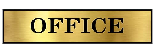 OFFICE SIGNS