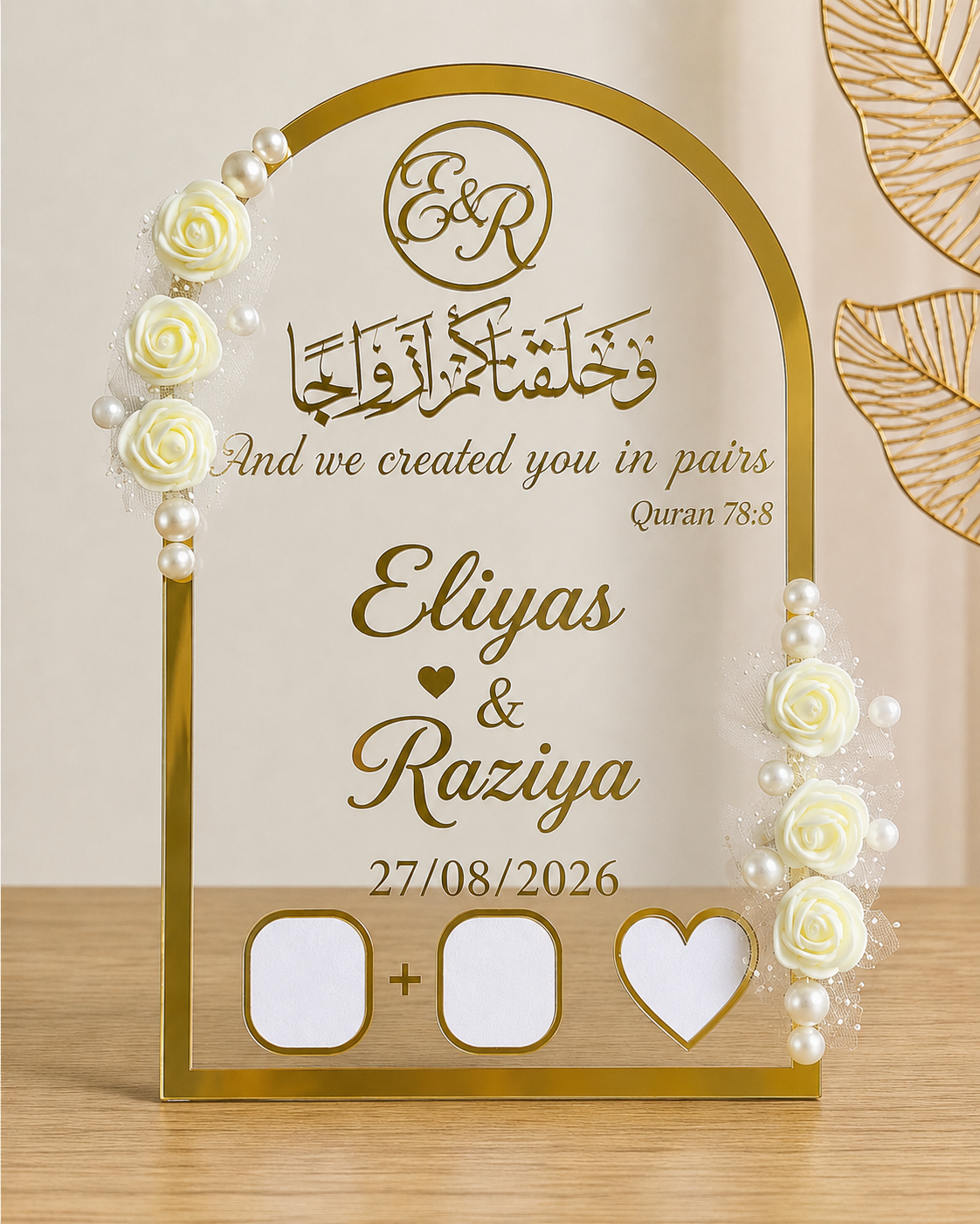 NIKAH THUMB FRAME