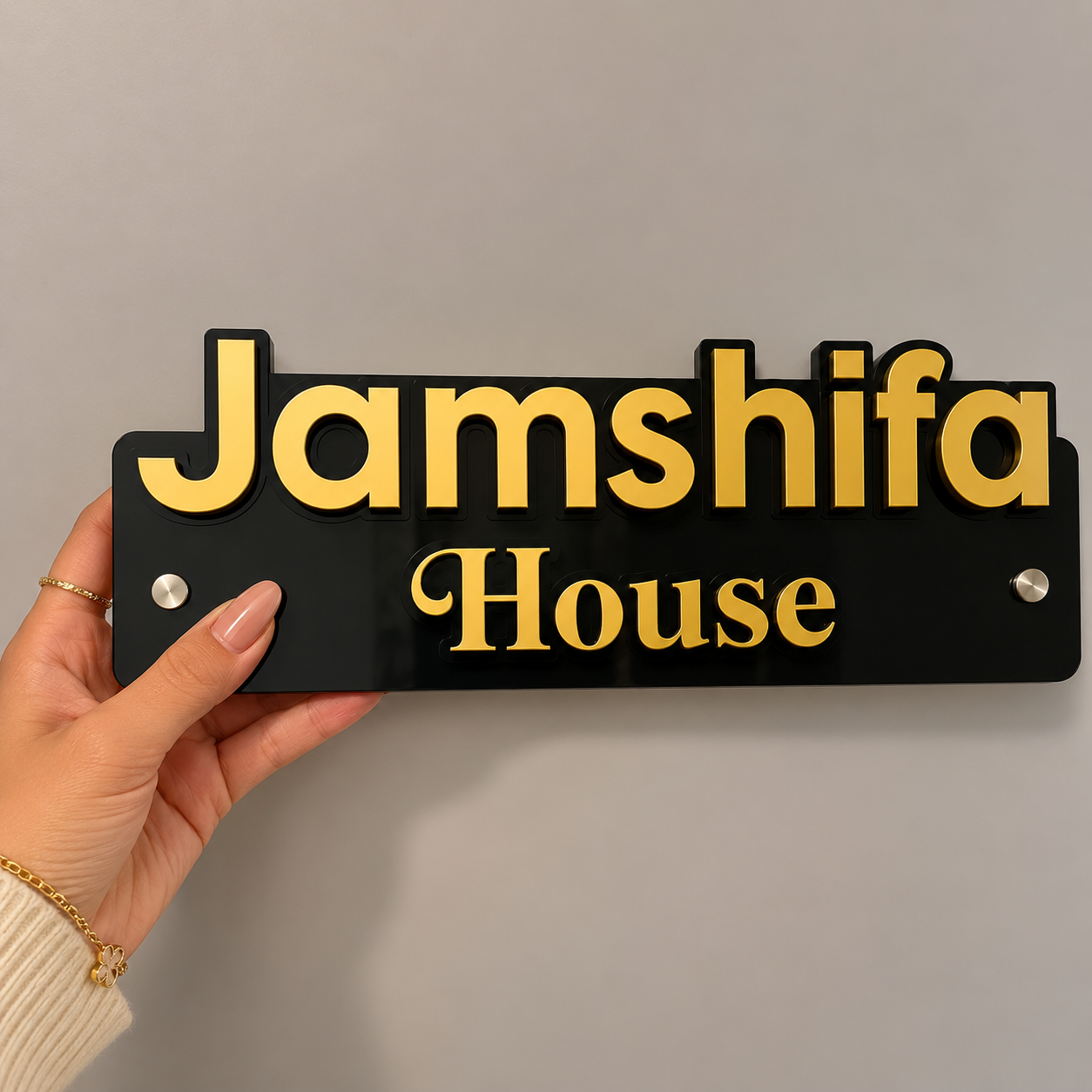 ACRYLIC NAME BOARD