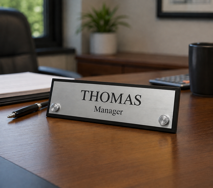 DESKTOP NAME PLATE
