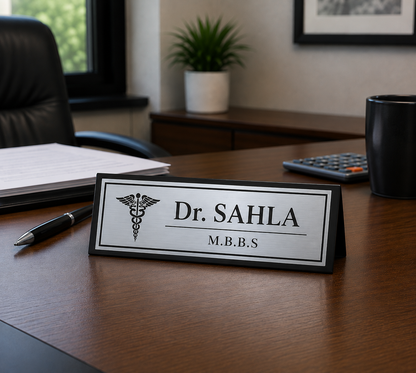 DESKTOP NAME PLATE