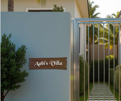 Name Board For House