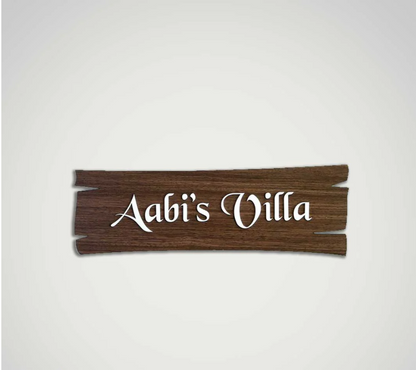 Name Board For House