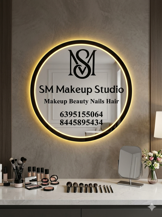 ACRYLIC LED BUSINESS LOGO